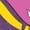 HEATHER PURPLE, variant on - Darkwing Duck - Original Logo - Toddler & Youth Girls Short Sleeve Graphic T-Shirt