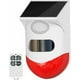 thumbnail image 1 of Detector de ladrones al aire libre de la alarma del sensor de movimiento solar con la herramienta de plantación teledirigida, 1 of 5