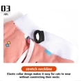thumbnail image 6 of Cat Recovery Suit Female, Breathable Cat Onesie After Surgery Female for Cats After Surgery Recovery, Kitten Onesie After Spay Wear Anti Licking, Light pink,S, 6 of 6