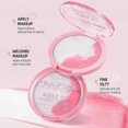thumbnail image 5 of Setting Powder, Blurring Balm Powder, Long Lasting Oil Control, Natural Matte Finish Cream Compact for Makeup Base, Pore Minimizing, Brightening, Wome, 5 of 5