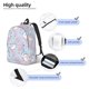 thumbnail image 3 of Easygdp Summer Cute Unicorns Mochila de Lona Resistente para Laptop, Compatible con Laptops de 15 a 17 pulgadas, Ideal para Escuela, Trabajo y Viajes-Medium, 3 of 5