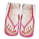 thumbnail image 4 of Chanclas 3D, calcetines divertidos para mujer y niña, calcetines con estampado, pantuflas personalizadas novedosas estilo A, 4 of 9