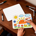 thumbnail image 6 of AGCAN Small Whiteboards with Lines, 2 Pack Double Sided Small Whiteboards, 9x12 Dry Erase Board with Lines, Mini Whiteboard for School, Office, Classroom, Education, Teacher Supplies, 6 of 8