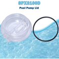 thumbnail image 2 of Pièces de Rechange pour Couvercle de Crépine Fileté SPX3100D avec Joint Torique pour Couvercle de Pompe de Piscine Super II et Distributeurs de Chlore et de Chlore, 2 of 5