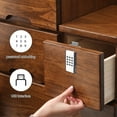 thumbnail image 4 of yeacher Touch-Sensitive Digital Drawer Lock for Cabinets, Wardrobes, and Shoe Racks (4*AAA Battery Powered, Batteries Not Included) - ABS Plastic, Dual Mode Security, 4 of 6