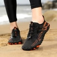 thumbnail image 4 of Men's Wide Toe Water Shoes, Quick-Dry Barefoot Aqua Sneakers for Beach, Hiking, Swimming, Fishing and Outdoor Water Sports, 4 of 9