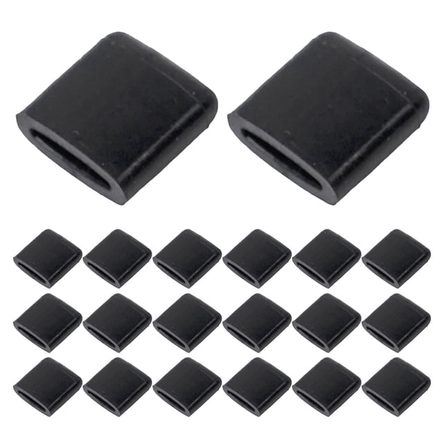 unbranded 40Ud Protectores Para Freidora Aire Silicona Negro Fácil Limpieza