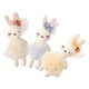 thumbnail image 2 of 3 piezas de conejito de peluche pequeño, juguete de conejo, muñeco de conejo, manualidades para hacer adornos de conejo, 2 of 6