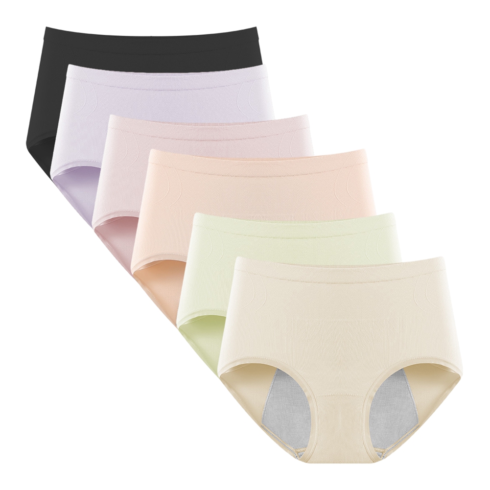 Teen Girls Underwear Leak-Proof Organic Cotton Protective Briefs ...