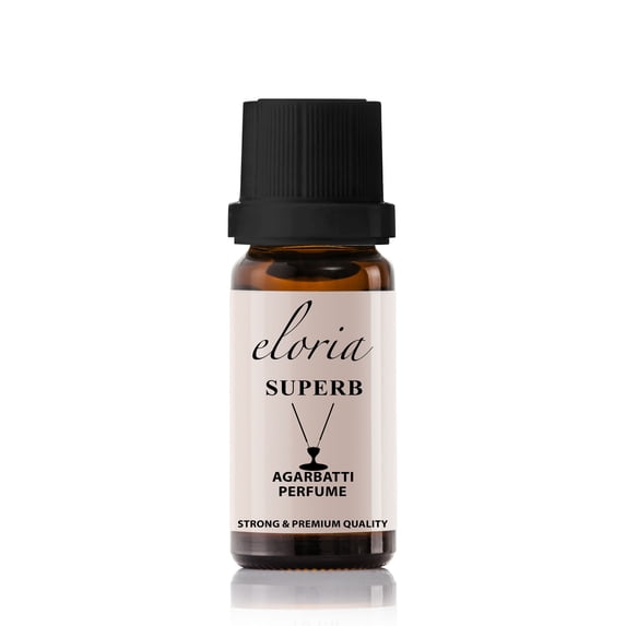 eloria Premium SUPERB Fragrance Oil For Incense Sticks Agarbatti Incense Cones Making