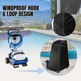 thumbnail image 4 of HOMEYA Outdoor Robotic Pool Cleaner Caddy Cover 420D Waterproof Vacuum Protector for Dolphin Polaris Hayward, 4 of 7