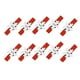 thumbnail image 1 of Wosthever 10 Uds. De Clips de para Navidad, adornos navideños DIY, decoración de fiesta de año nuevo, Clip de pared de fotos, Kits de decoración para fiestas Pinza roja+flor blanca, 1 of 6