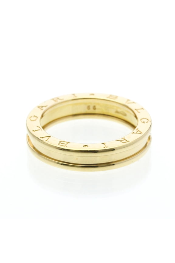 Pre-Owned Bvlgari B.zero1 Ring XS Yellow Gold (18K) Fashion No Stone Band Ring Gold (Good)