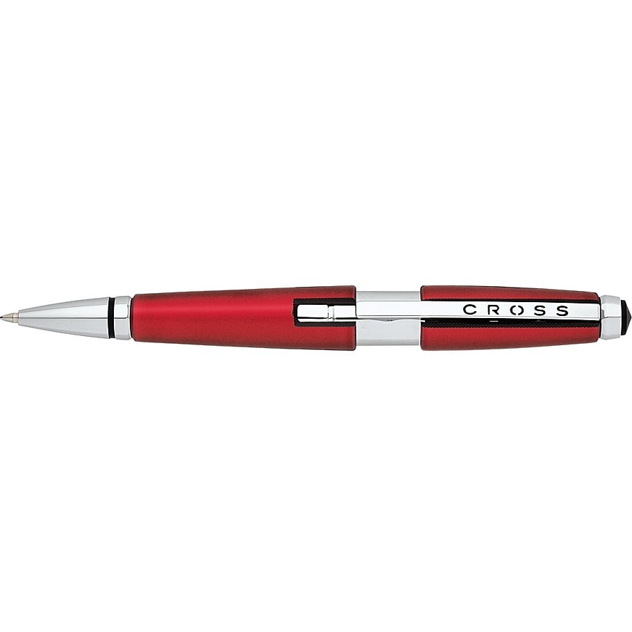Red Barrel Gift Box Cross Edge Red Gel Ink Pen at05557 