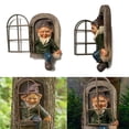 thumbnail image 2 of Escultura De Gnomo De Árbol, Adorno Decorativo, Puerta De Dibujos Animados, Abrazador De Árbol Con Gancho, Escultura De Árbol Caprichoso Para Regalo De Jardín Advancent HA012974-00, 2 of 7