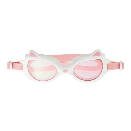 Kids Cartoon Anti Fog Waterproof Swim Glasses with Adjustable Strap