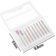 thumbnail image 2 of Lima de uñas eléctrica para cutículas de diamante y kit de brocas de uñas de gel acrílico de cerámica, herramientas de arte de uñas acrílicas Ormromra CPB-US-YYM111-6, 2 of 5