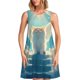thumbnail image 1 of Disketp Sunshine Cute Winged Cat para Vestido sin Mangas para Mujeres, Vestidos de Verano para Mujeres, Casual y Holgado para la Playa, 1 of 7