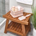 thumbnail image 6 of Small Stackable Shower Caddy Basket for College Dorm or Bathroom - Shower Tote for Shampoo or Body Wash, Made in USA, 6 of 8