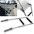 thumbnail image 4 of Pontoon Boat Ladder, Heavy Duty Swim Step 2 Steps Stainless Steel  For Swimming Pools Rv For Marine Boat Pontoons Docks, 4 of 8