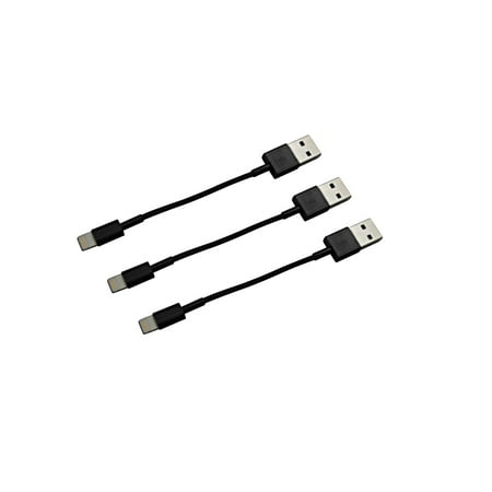 Electrical 7 Pin SeattleTech 10cm (3 Pack) White 4in 8 Pin Lightning Short Charge USB Data Cable for iPhone 5 5S 6 7 iPod ()
