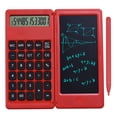 thumbnail image 1 of Foldable Calculator & 6 Inch LCD Writing Tablet Digital Drawing Pad 12 Digits Display with, 1 of 8