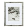 thumbnail image 2 of Scholartree 2 PACK 12 x 16 Wood Gallery Picture Frames, 12x16 Matted to 8.5x11 Wall Frames, Gray, 2 of 5