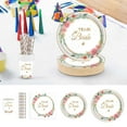 thumbnail image 1 of Tyidzon 20 Pack Paper Plates 7 Inch Disposable Plates Heavy-Duty Disposable Paper Plates for Birthday Parties, 1 of 5