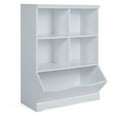 thumbnail image 5 of Danya B. Multi-Cubby Storage Cabinet - White, 5 of 6