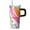 Black, variant on Butterfly 20oz Stainless Steel Tumbler with Handle and Straw – Insulated Travel Cup with Sliding Lid, 360° Full Wrap Printed Mug for Home, Outdoor & Sports Use, Spring
