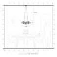 thumbnail image 6 of 41053-33 Livex Lighting Amador - 3 Light Cluster Pendant In Transitional Style-15 Inches Tall and 25 Inches Wide-Soft Gold/Polished Brass Finish, 6 of 9