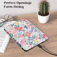 thumbnail image 5 of MonsDirect Case for 6" Kindle Paperwhite 5th/6th/7th Generation 2012-2016,Soft PU Leather Case with Auto Sleep/Wake & Hand Strap for 6 inch Kindle Paperwhite 5th/6th/7th Generation, Floral, 5 of 7