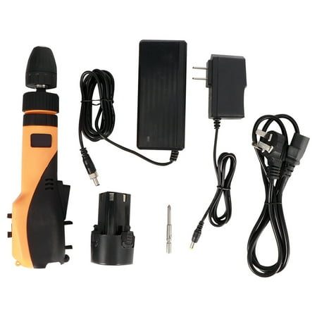 

2-in-1 Charging Plug Electric Hand Tool for 110-240V 12V Versatile Screwdriver Drill Kit