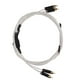 thumbnail image 4 of eboxer-1 Audiophiles Cable RCA, Cable Auxiliar de Audio 2RCA Macho a 2RCA Macho con Cable de Tierra para Fonógrafo de Vinilo LP, Audio en Casa o Experiencia de Cine en Casa, Etc.(2M) EOTVIA No, 4 of 6