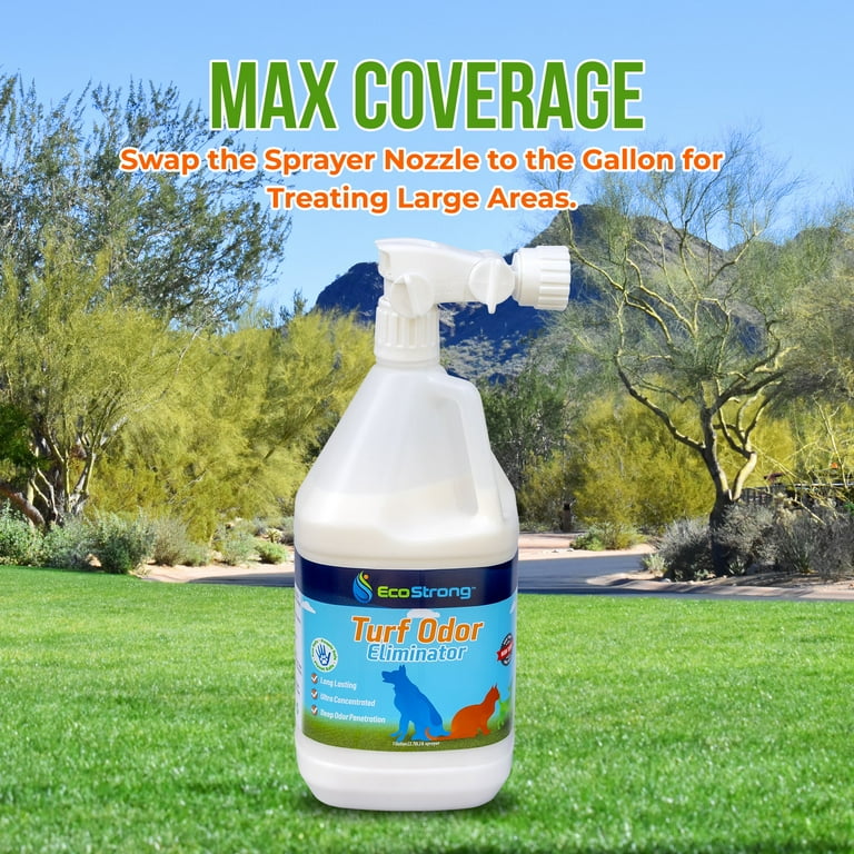Artificial Turf Pet Odor Eliminator Fake Grass Enzyme Smell Remover for Dog Urine 128 oz Sprayer