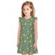 thumbnail image 1 of Balery Cute Yoga Frogs Camisón de princesa para niñas, pijama de algodón con mangas abullonadas, suave y bonito.-Large, 1 of 6