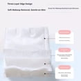 thumbnail image 4 of Premium Cosmetic Cotton Pads, 500 Count, Soft & Absorbent Lint-Free Square Edge Pressed for Makeup Removal, Skincare, Nail Polish, 4 of 10
