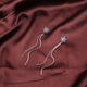 thumbnail image 5 of Pendientes de plata Minnieouse con copos de nieve para mujer, 5 of 6