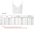 thumbnail image 5 of Langwyqu Summer Lace Stitching Women V-Neck Tank Tops Camisole Crochet Spaghetti Strap Cami, 5 of 5