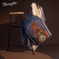 thumbnail image 5 of Wrangler Bag for Women Stylish Aztec Knitted Backpack Large Capacity for Travel Daily Use, Jeans Blue, 5 of 6