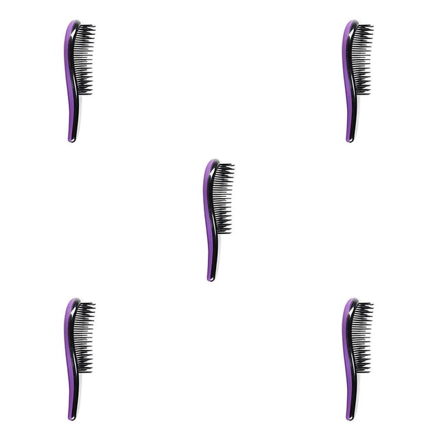 crativent for Magic Handle Detangling Comb Shower Hair Brush Salon Styling Tamer Tool No.05 5Set