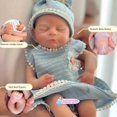 thumbnail image 2 of Muñeca Reborn Yokyyi Timothy de Silicona Completa de 33 cm para Niña, 2 of 6