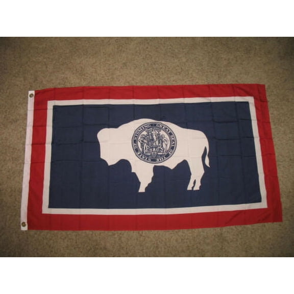 Wholesale Lot 10 3x5 State of Wyoming Polyester Flag 3'x5' Banner