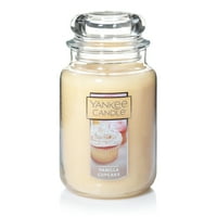 Yankee Candle Vanilla Cupcake - Original Large Jar Scented Candle