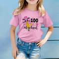 thumbnail image 2 of MEZZALL T-Shirts de Mode Décontractés pour Enfants, Imprimé Lettre, Col Rond, Manches Courtes, Tendance, 10-12 Ans, 2 of 4
