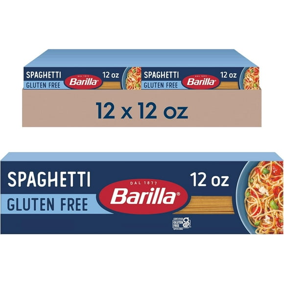 Barilla Spaghetti Sans Gluten 12 oz. - 12/caisse