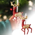 thumbnail image 1 of Cuatro tipos de colgantes con lentejuelas, colgantes con lentejuelas y colgantes con copos de nieve. La disposición de la escena hace que la fiesta sea más atmosférica., 1 of 7