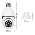 Light Bulb Security Camera, 2.4GHz & 5G WiFi Security Cameras Wireless