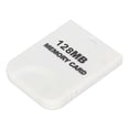 thumbnail image 1 of Memory card for Wii, high-speed plug-and-play, white, 128MB (2043 blocks), 1 of 5