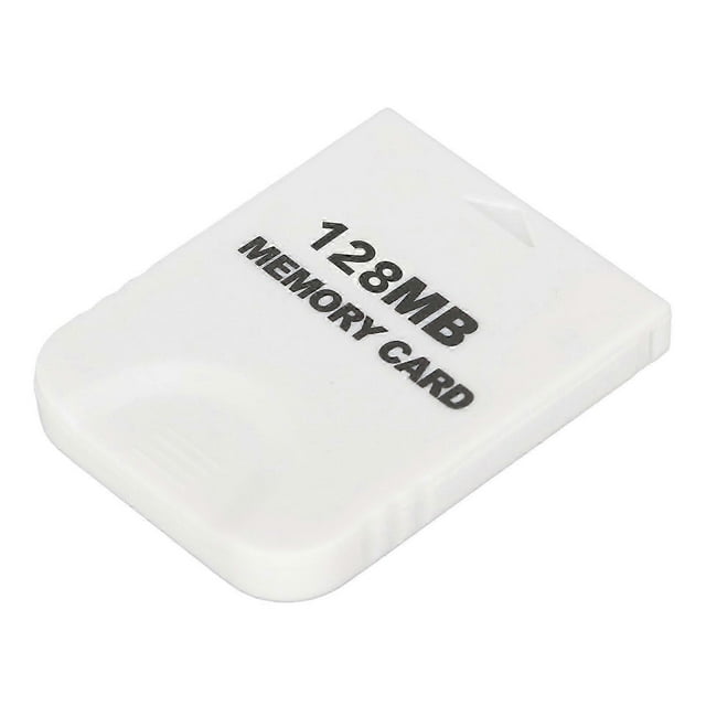 Memory card for Wii, high-speed plug-and-play, white, 128MB (2043 blocks)